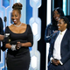 Denzel Washington accepts the Cecil B. Demille Award as his family looks on during the 73rd annual Golden Globe Awards in Beverly Hills, Calif., Jan. 10, 2016.
Paul Drinkwater/NBCUniversal via Getty Images